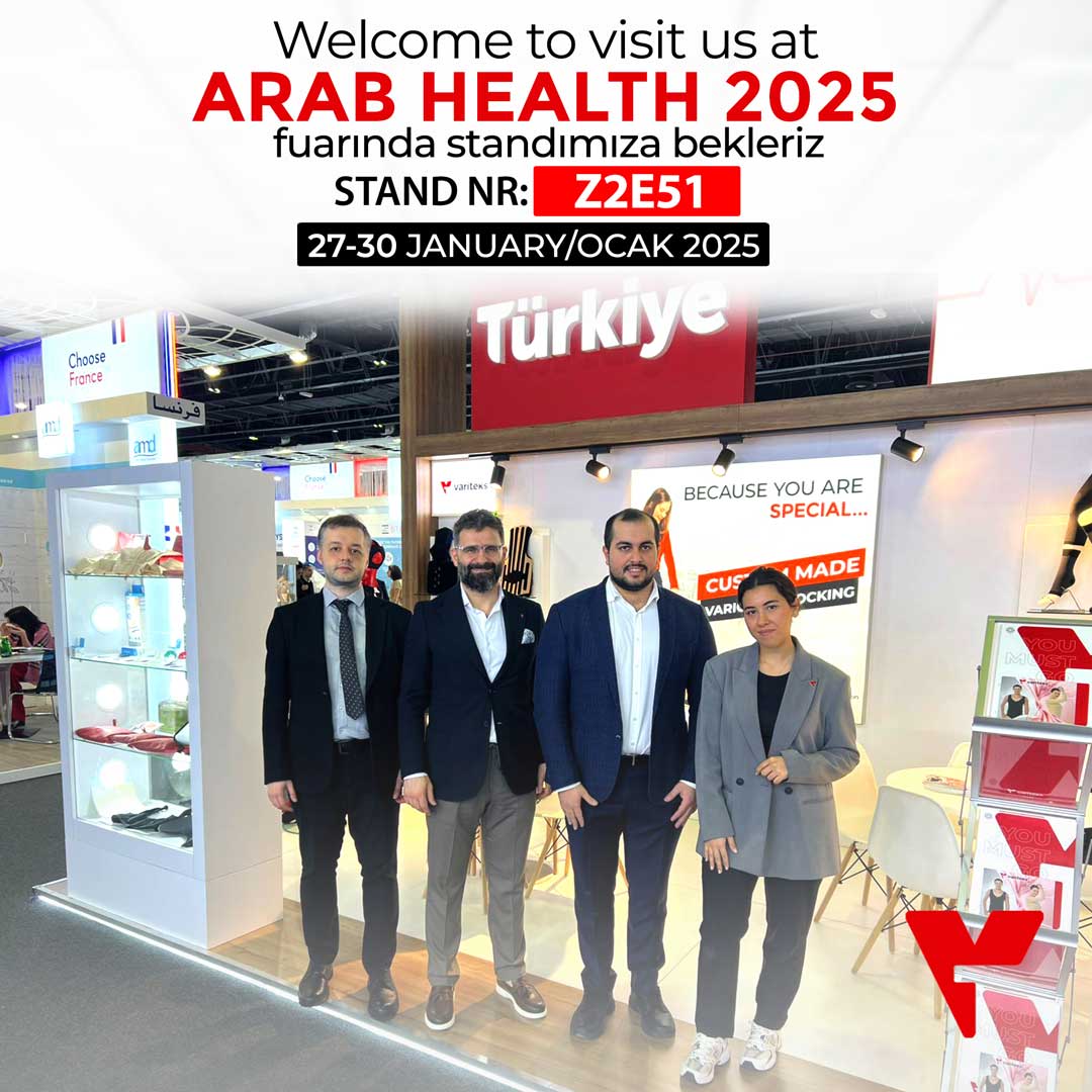 Variteks, 2025 Arab Health Fuarı'nda!