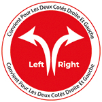 CONVİENT POUR LES DEUX COTÉS DROİTE ET GAUCHE